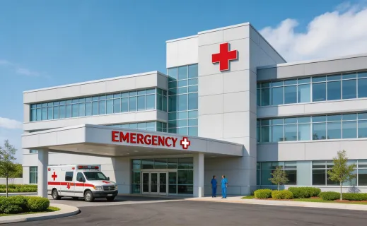 Healthcare facility exterior